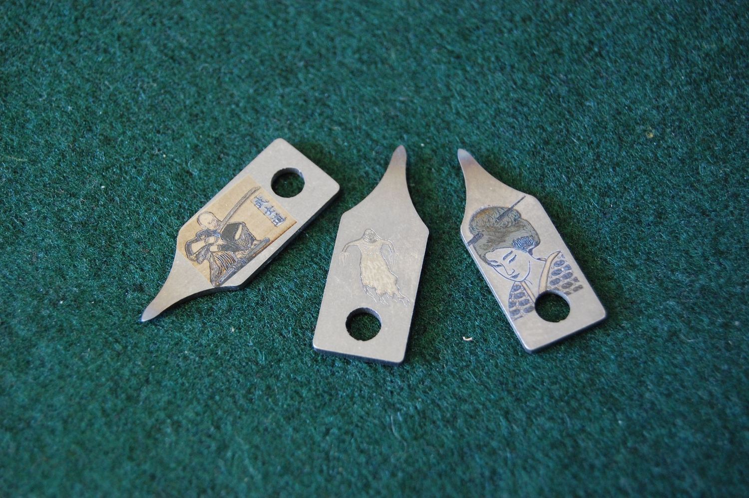 Farid -Titanuim EDC Key Ring  Finger Nail cleaner- set of three. Farid -Titanuim EDC Key Ring  Finger Nail cleaner- set of three.