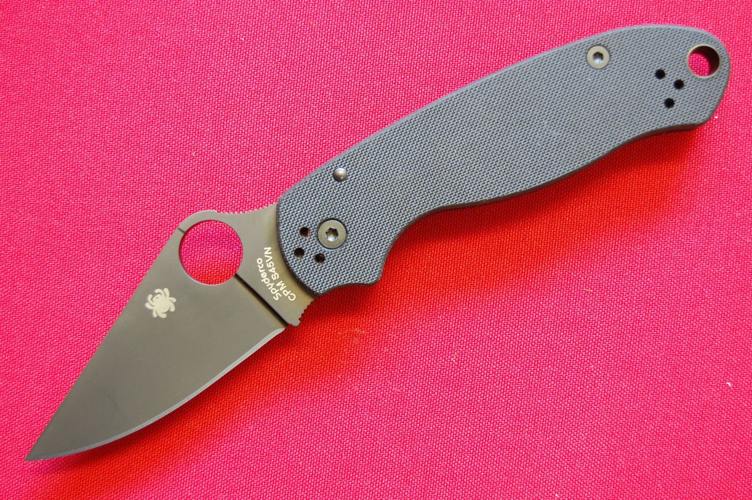 Spyderco Para 3- BK- G10-BK S35VN-PE C223GPBK. Spyderco Para 3- BK- G10-BK S35VN-PE C223GPBK.