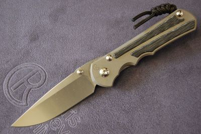 Large Inkosi - Black Micarta Inlay, Drop Point Blade Large Inkosi - Black Micarta Inlay, Drop Point Blade