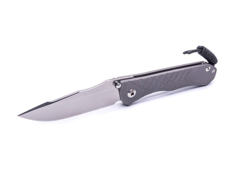Umnumzaan - Right-Handed, Drop Point Blade-Glass Blast