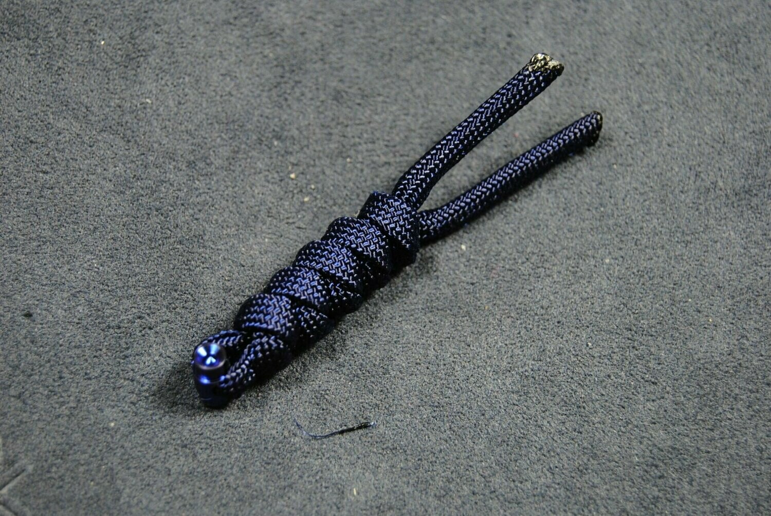 Midnight Blue Lanyard with Blue Pin For Small Sebenza 21 Midnight Blue Lanyard with Blue Pin For Small Sebenza 21