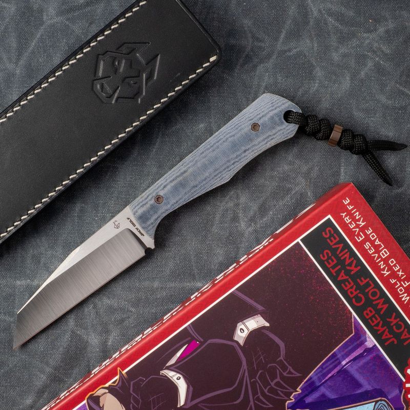 Collusion - Blue Linen Micarta