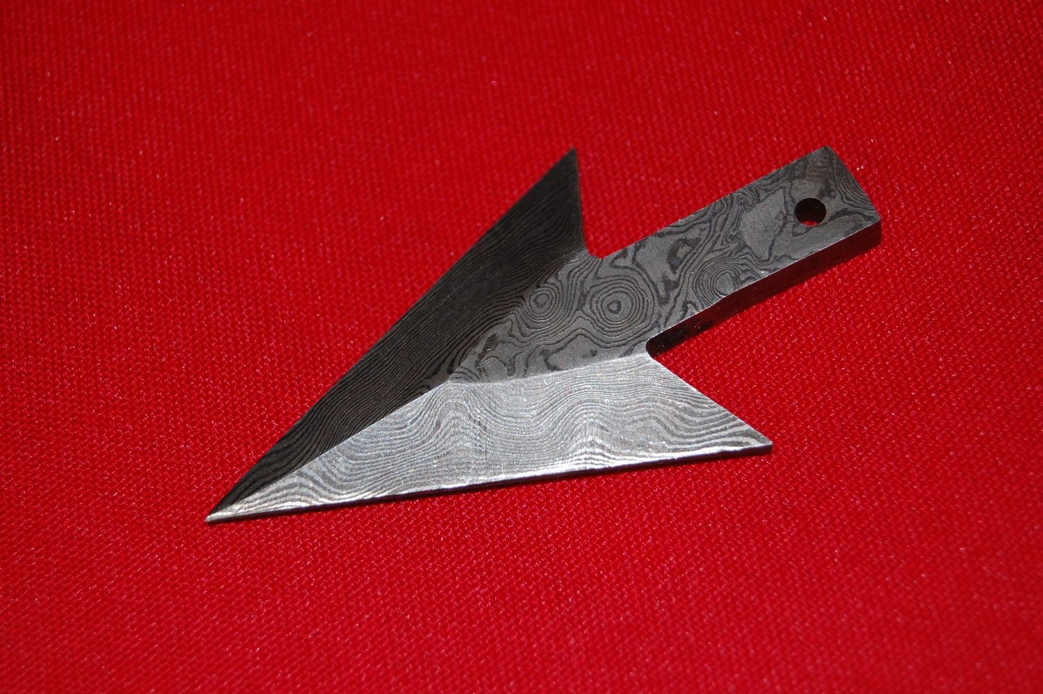 Damascus Arrow Head. Damascus Arrow Head.