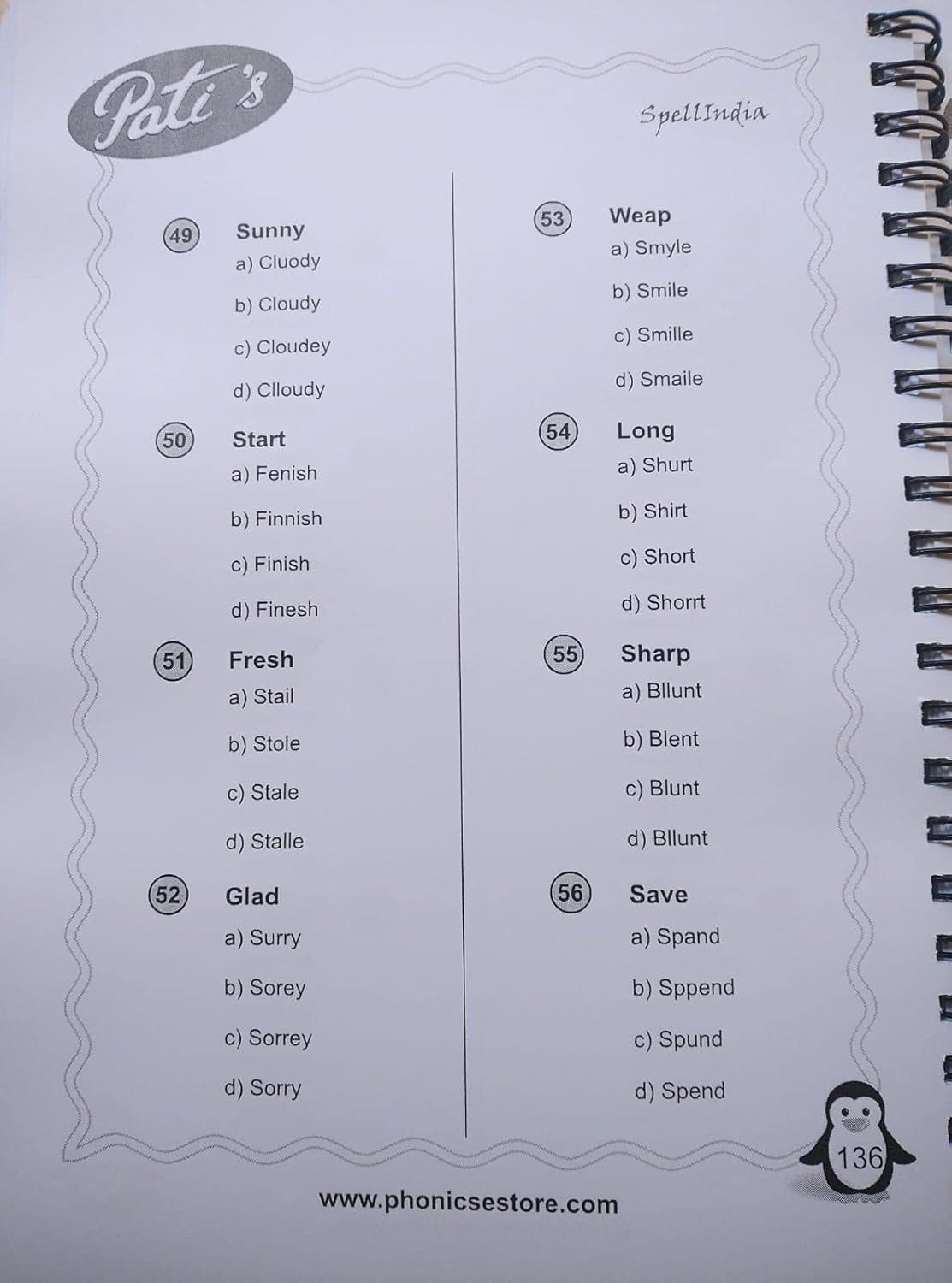 How to Prepare for Humming Bird Spell Bee Exam book for Class 1