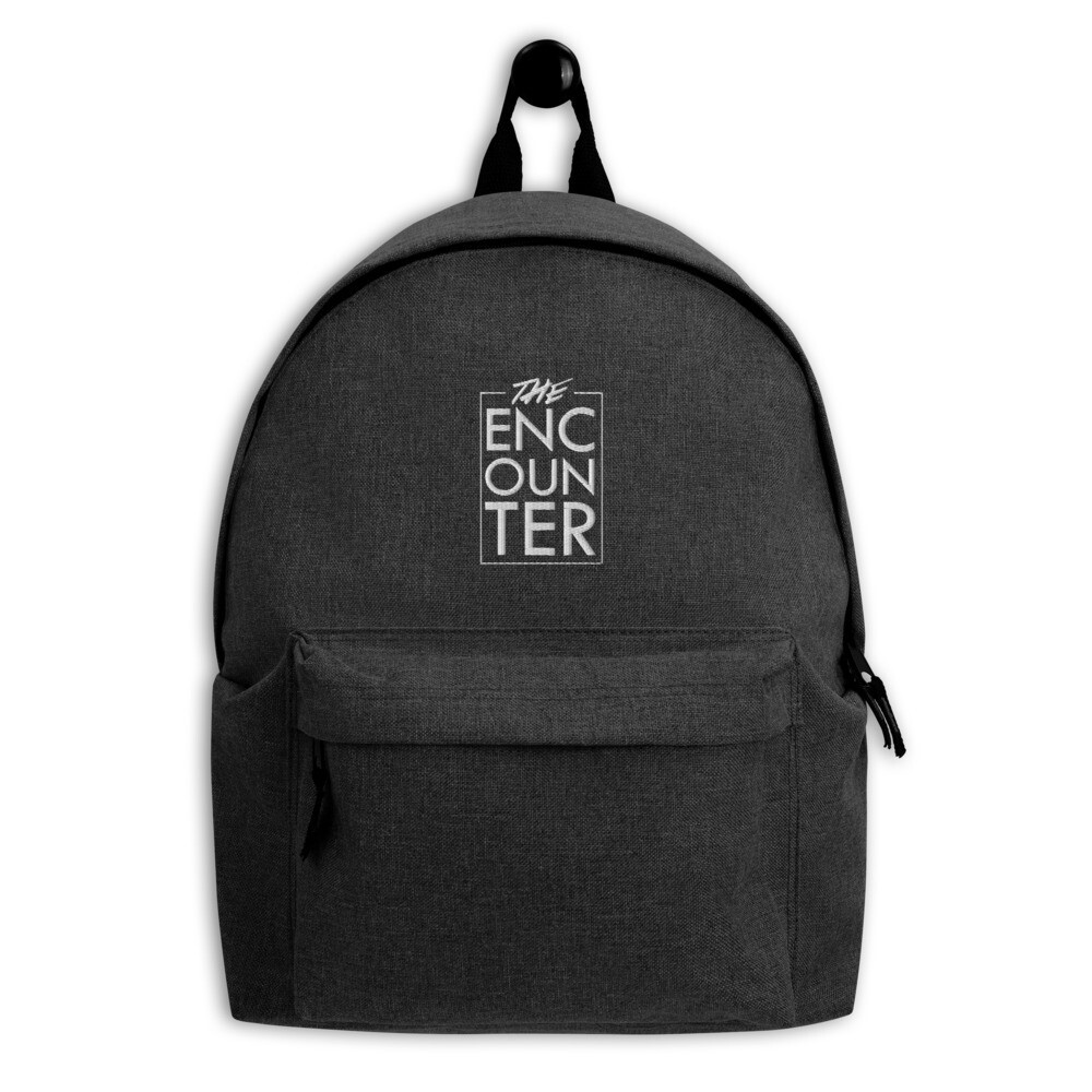 The Encounter Embroidered Backpack
