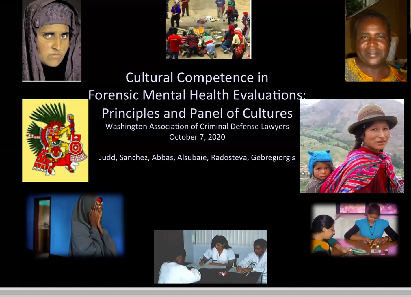 Mental Health 360: Cultural Competence in Forensic Mental Health Evaluations