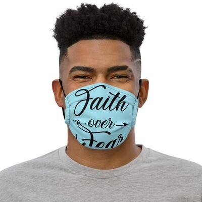 "Faith Over Fear" Premium face mask "Faith Over Fear" Premium face mask
