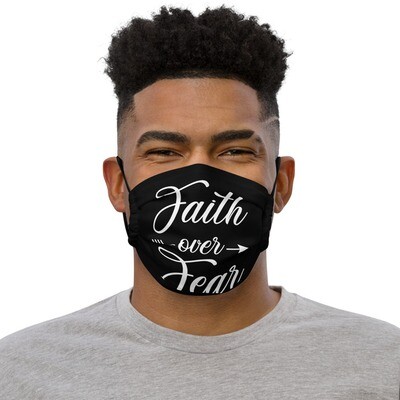 "Faith Over Fear" Premium face mask "Faith Over Fear" Premium face mask