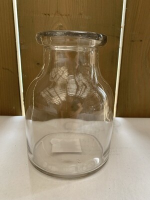 Flaschenähnliche Vase weiß