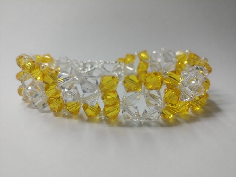&#39;Moon&#39; Swarovski Crystal Bracelet