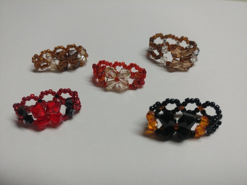 Swarovski Crystal Rings