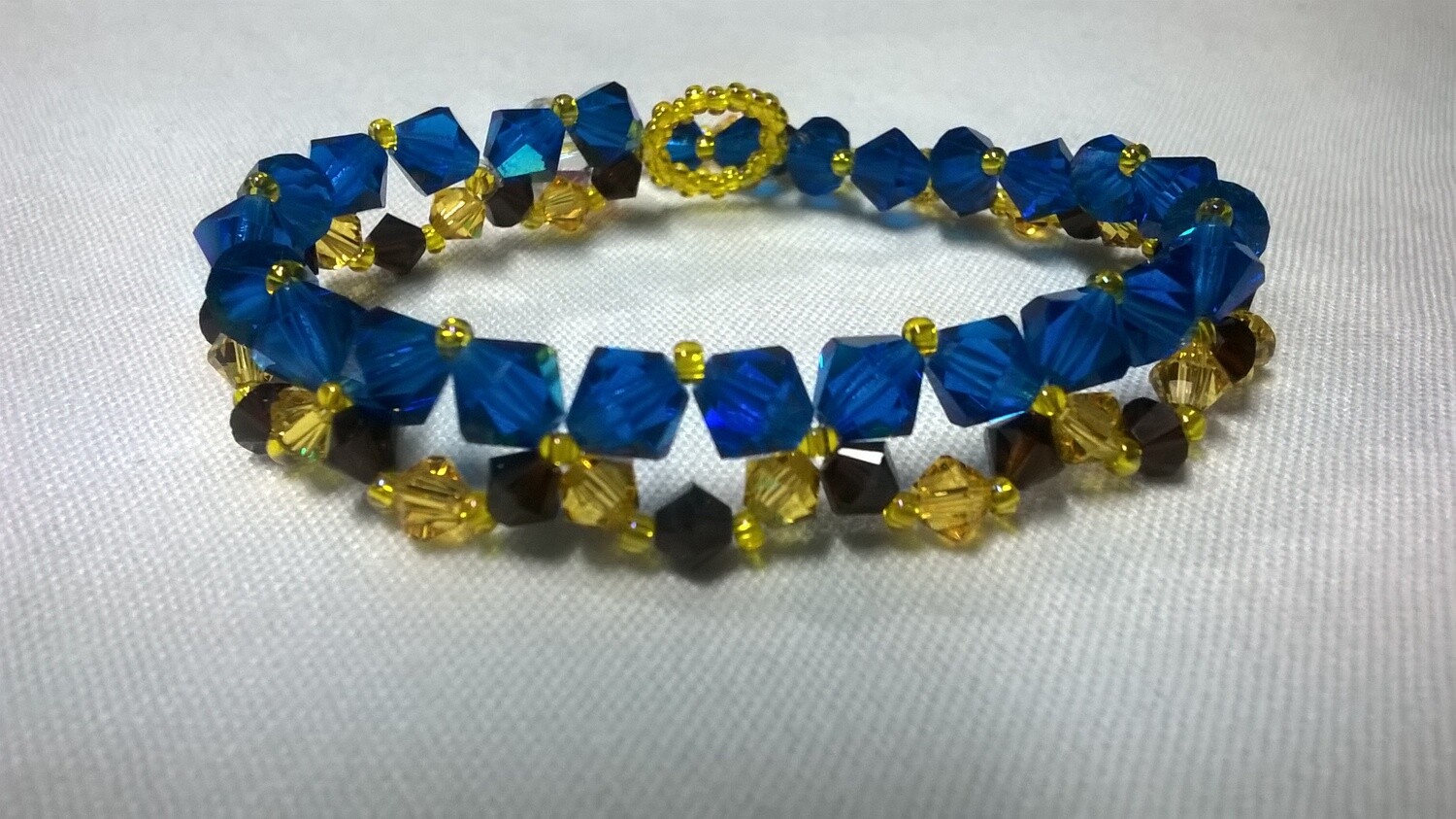 &#39;Love&#39; Swarovski Crystal Bracelet