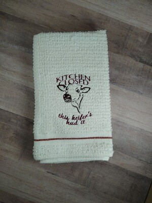 Kitchen Towel - Embroidery