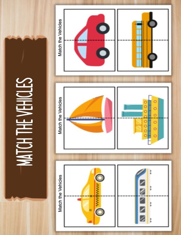 Match the Vehicles