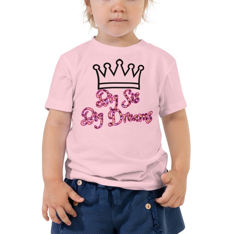 NyKai Big Sis Big Dreams Toddler Tee