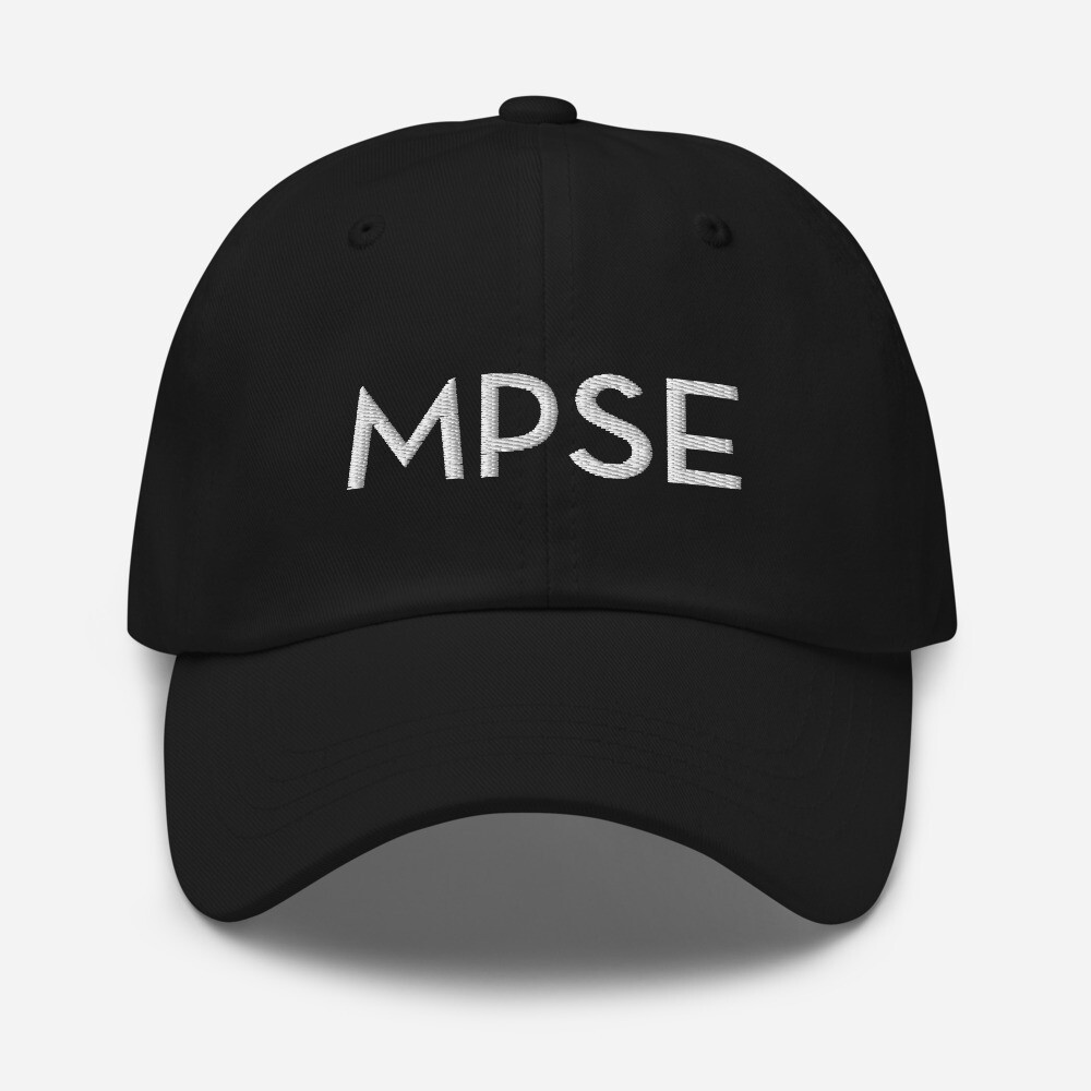 MPSE Ball Cap, Color: Black