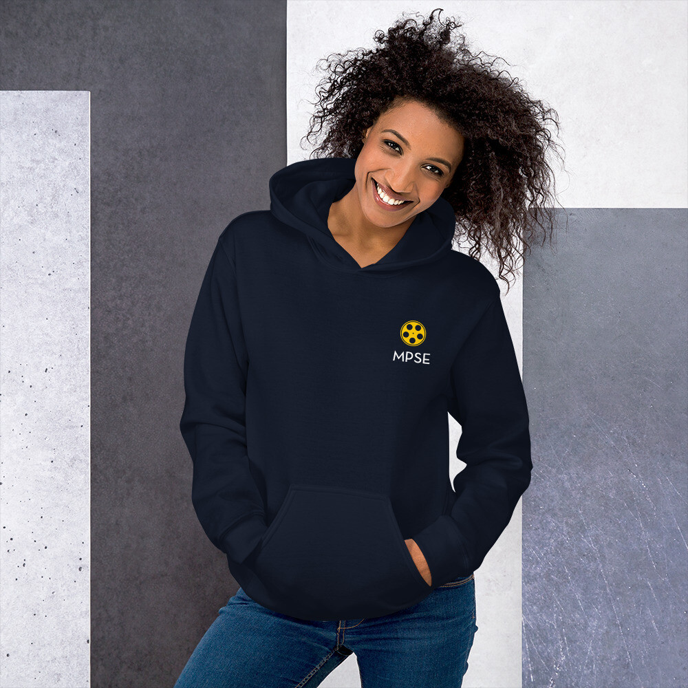 MPSE Sound Editor Hoodie, Color: Navy, Size: S