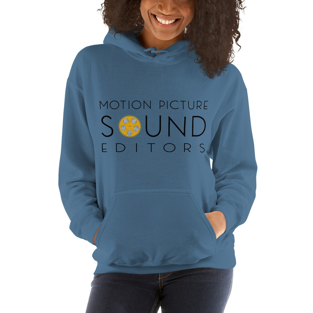 MPSE Logo Seal Hoodie, Color: Indigo Blue, Size: S