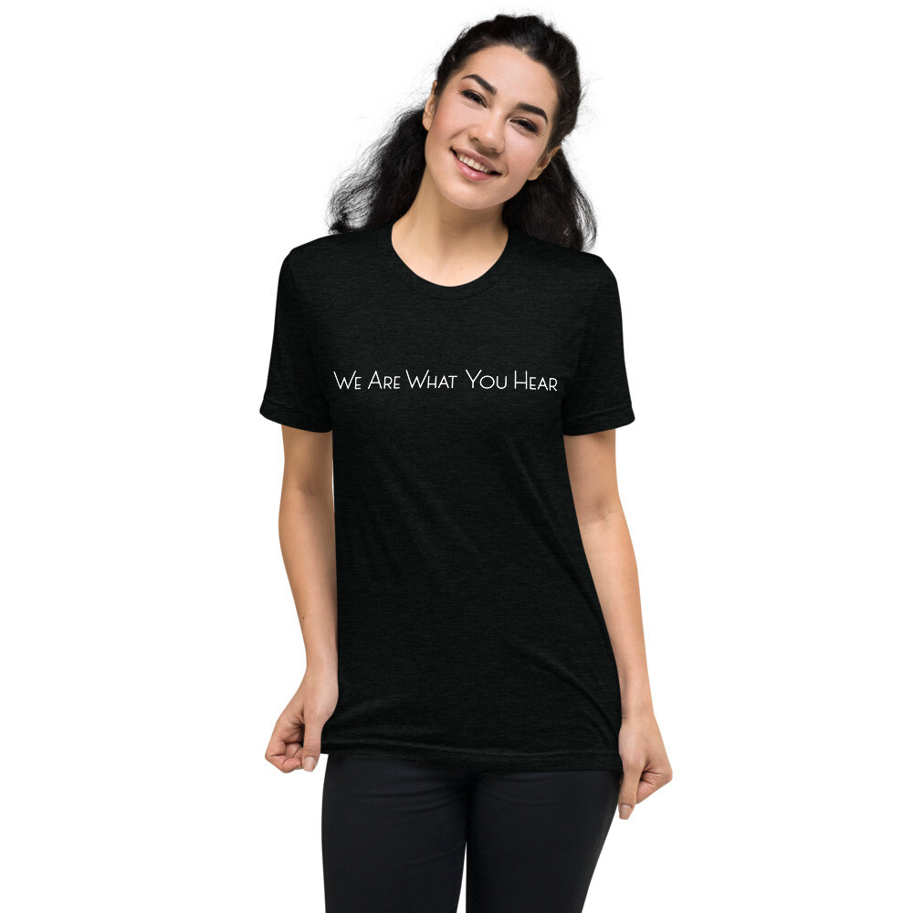 WAWYH - T-Shirt, Color: Solid Black Triblend, Size: XS