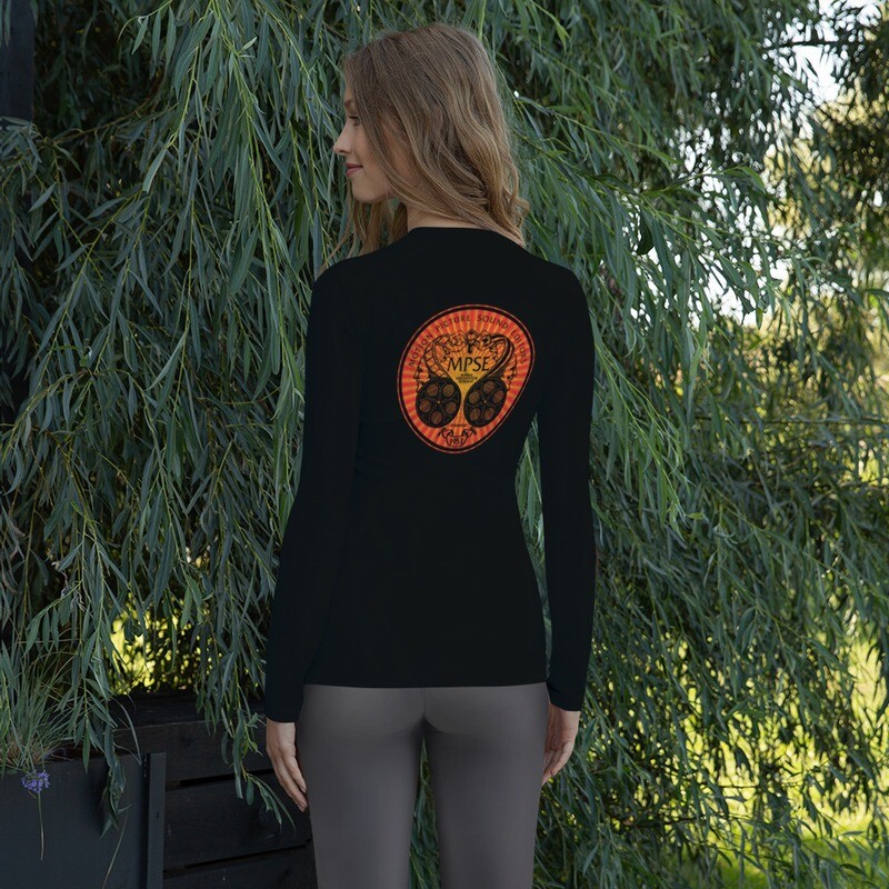 MPSE Waves Women&#39;s Rash Guard - Black