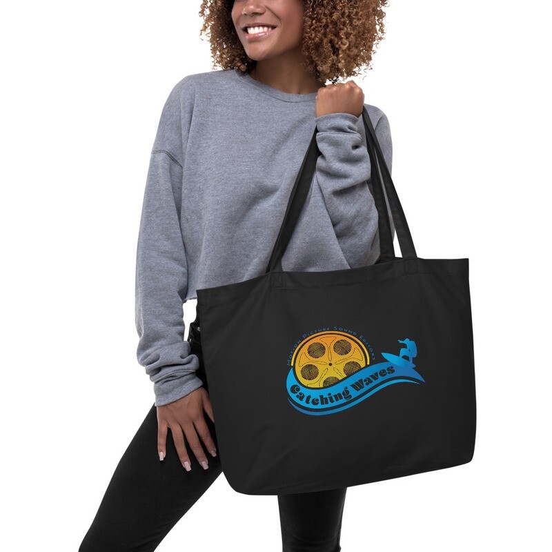 Catching Waves Large Organic Tote