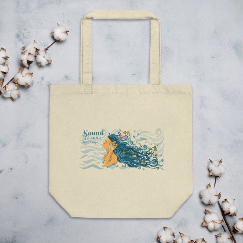 Sound Waves for Days Eco Tote