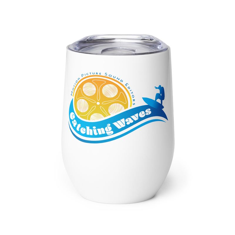 MPSE Catching Waves Wine Tumbler