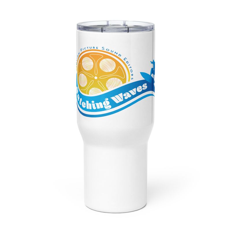 MPSE Catching Waves Travel Mug w/handle