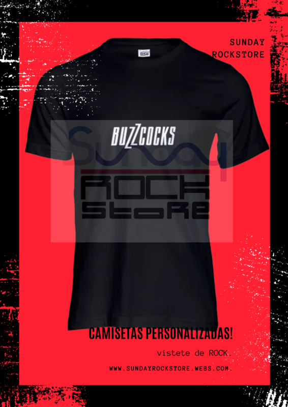 Camisetas. Bandas de Rock