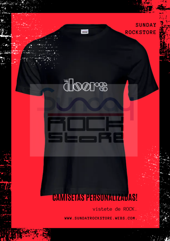 Camisetas. Bandas de Rock