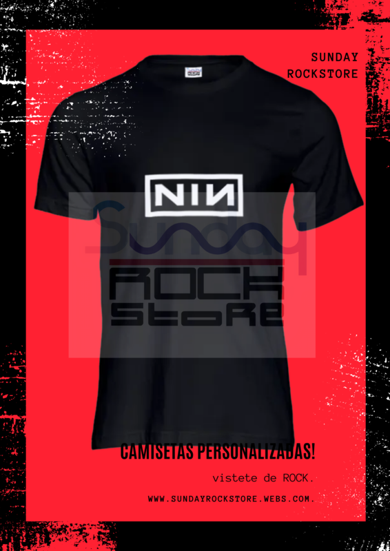 Camisetas. Bandas de Rock