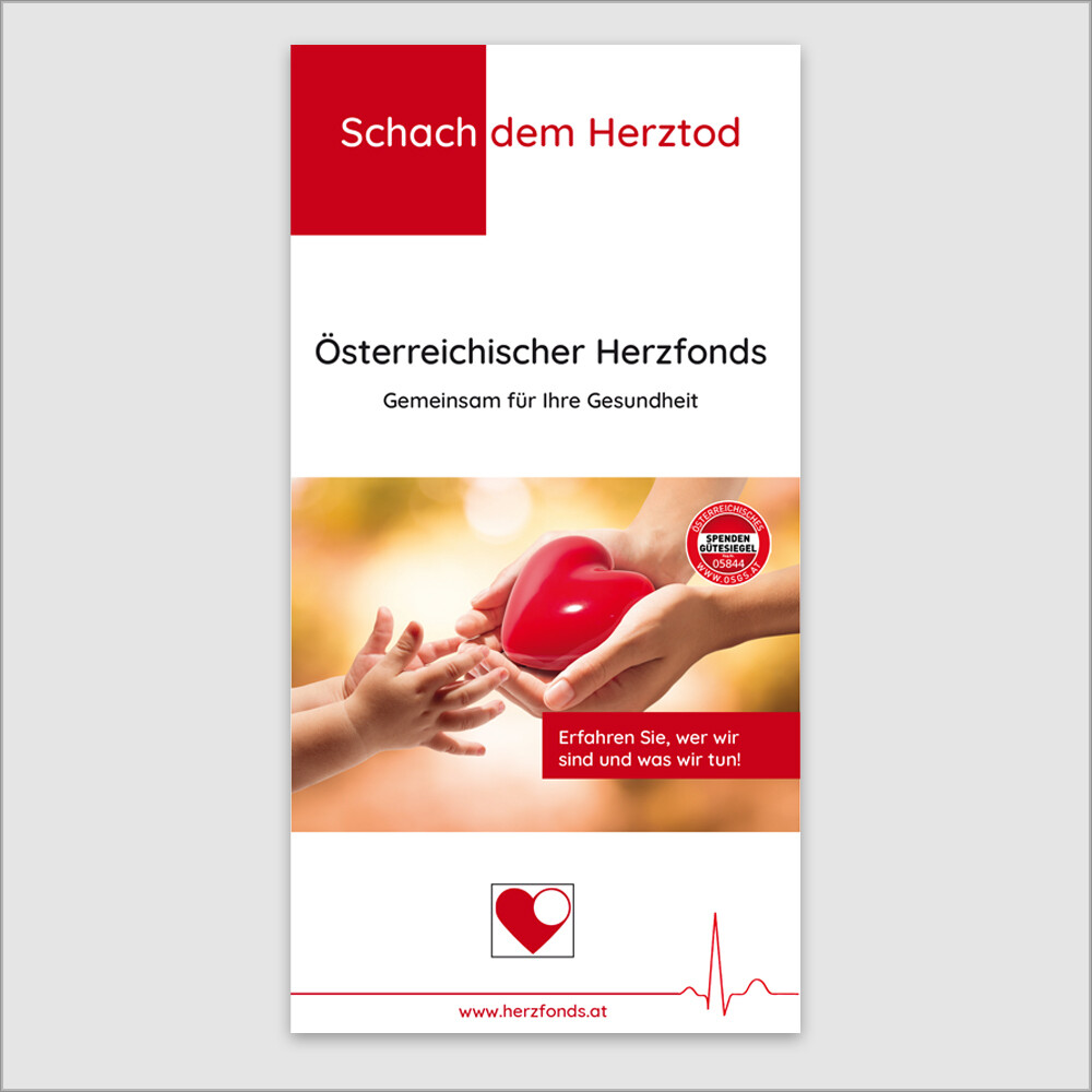Infobroschüre Herzfonds