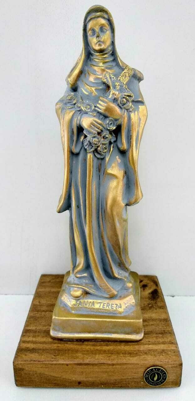 Santa Teresinha (Gesso Base Madeira)