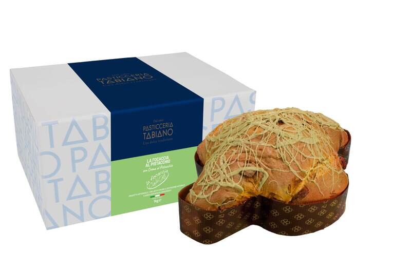 Colomba con crema al Pistacchio