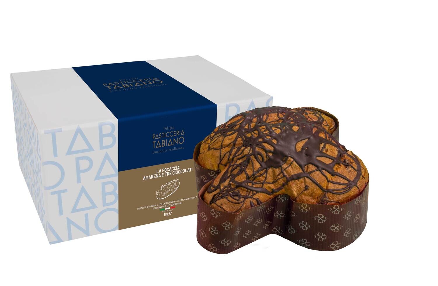 Colomba Amarena e Tre Cioccolati