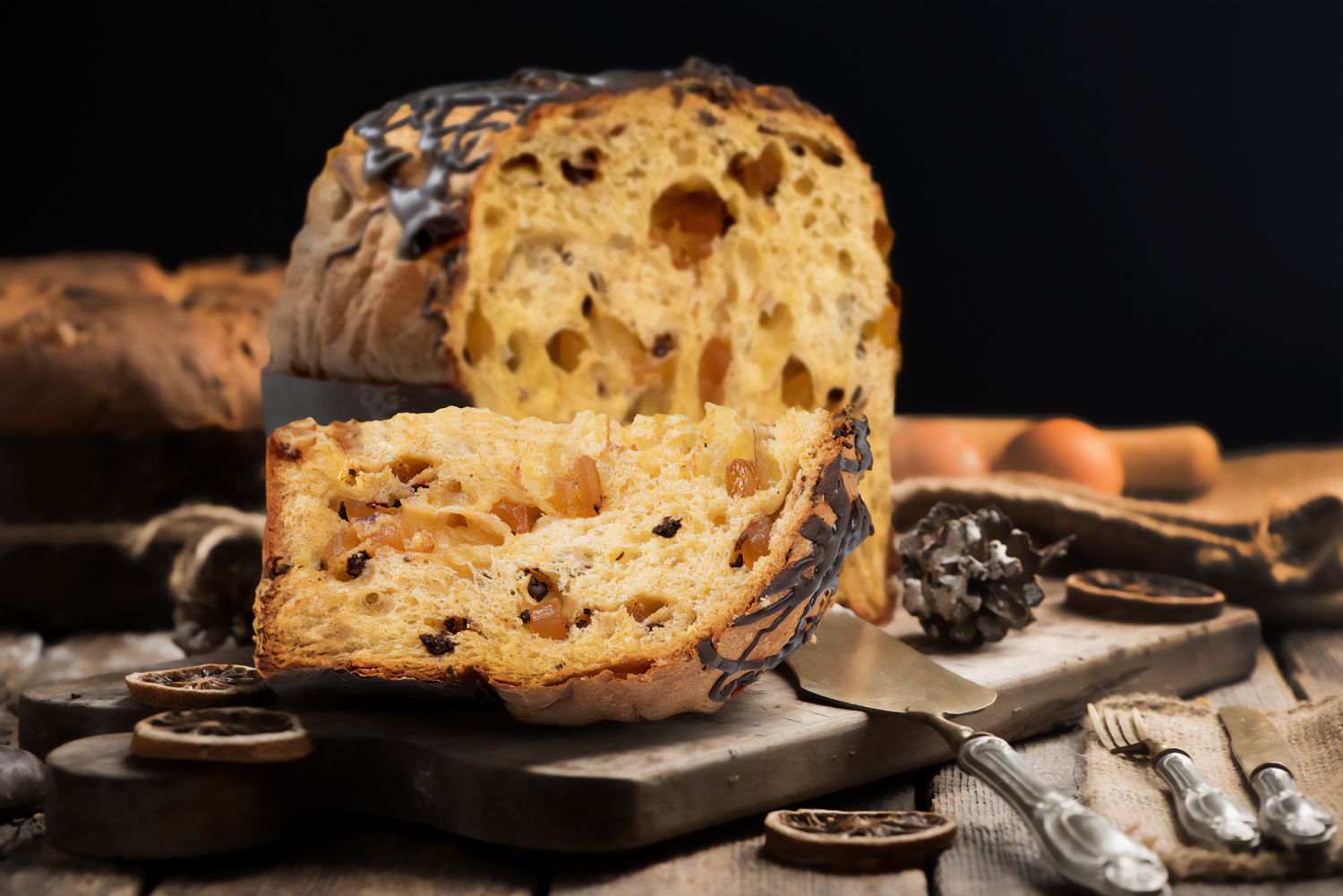Focaccia al Cioccolato e Pere
