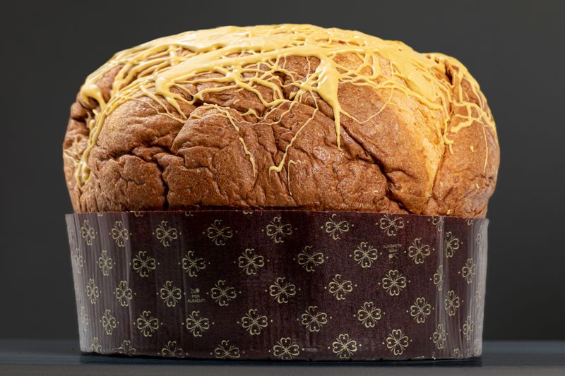 Focaccia con crema al Pistacchio