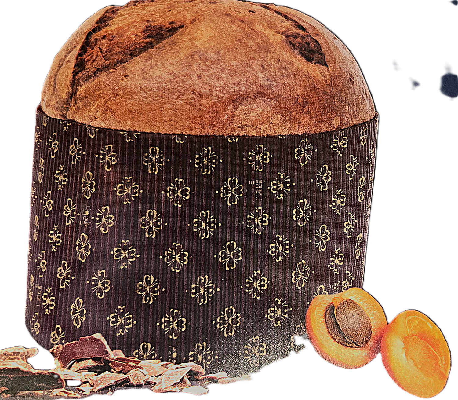 Focaccia edizione limitata Gianduia in massa con albicocche candite