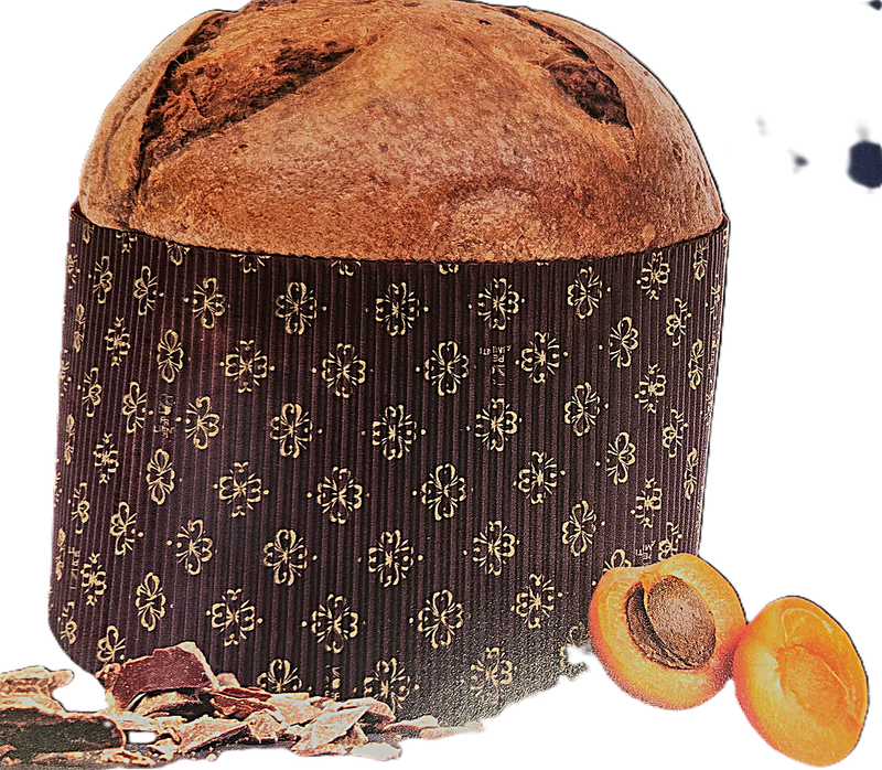 Focaccia edizione limitata Gianduia in massa con albicocche candite