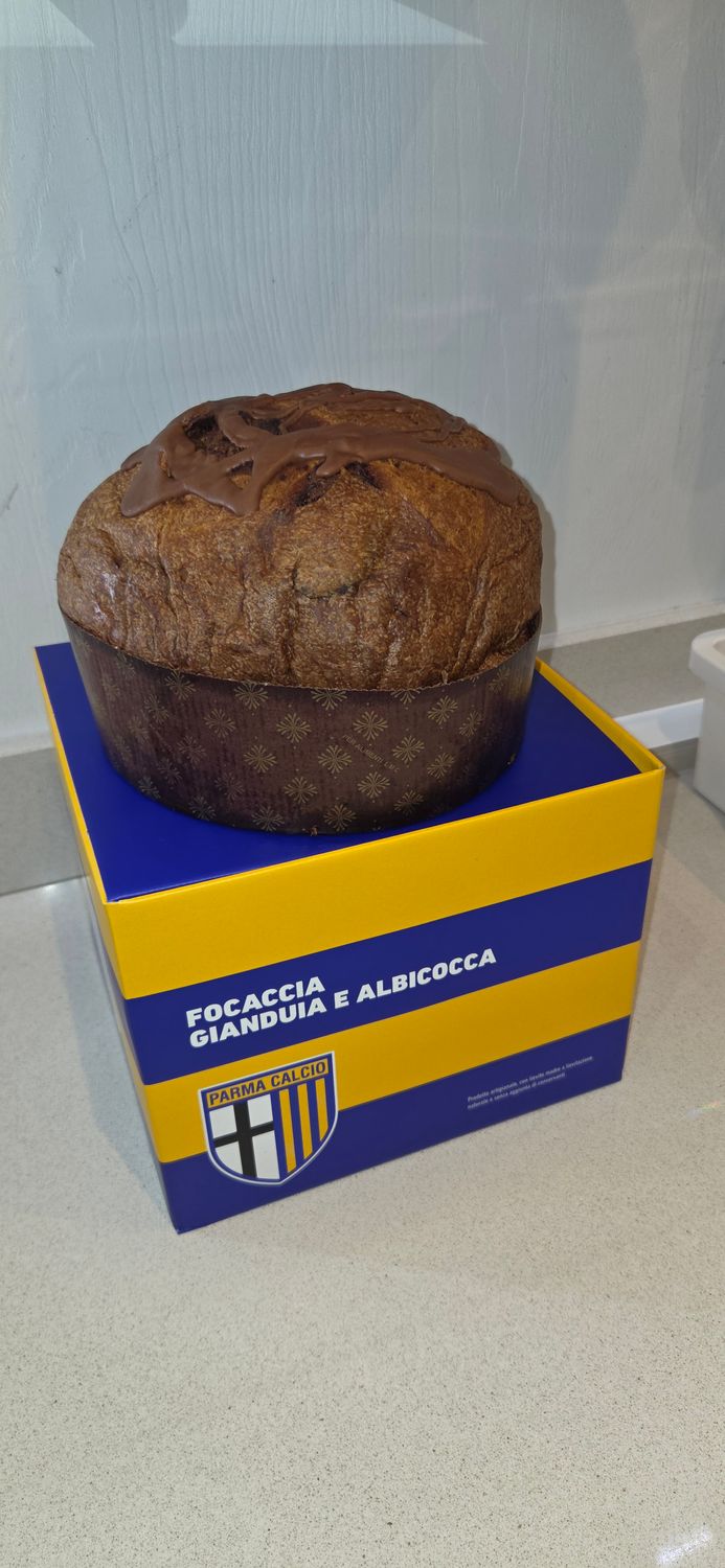 Parma Calcio  GIANDUIA in massa e Albicocca