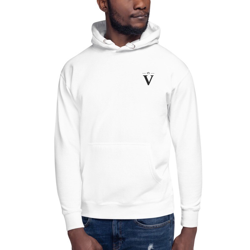 Sudadera con capucha unisex el v