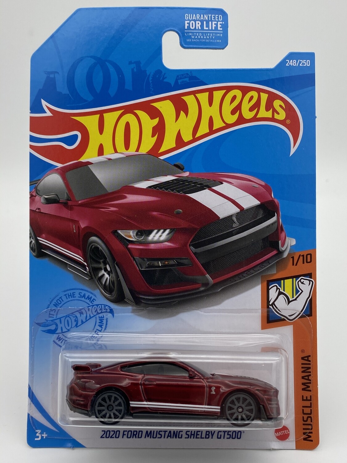 RED GAMESTOP VARIATIONS LOT OF HOT WHEELS 2020 FORD MUSTANG SHELBY GT500 BLUE