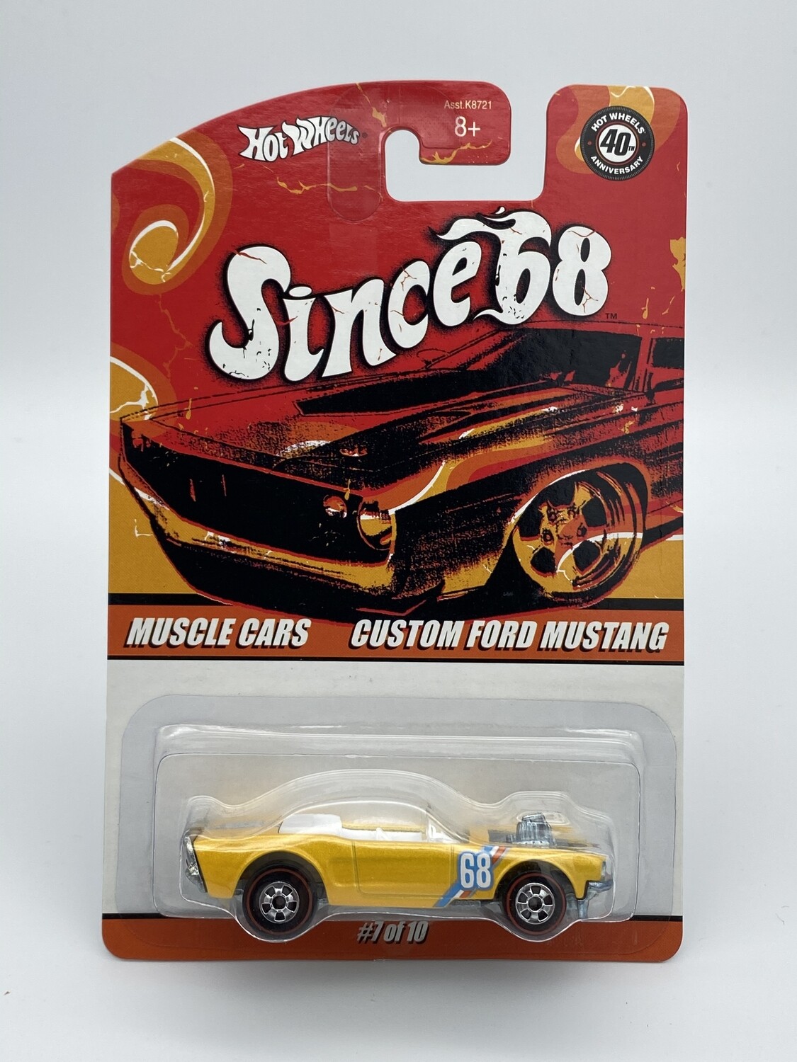 Hot Wheels 7th Annual Collectors Nationals Red Custom Mustang