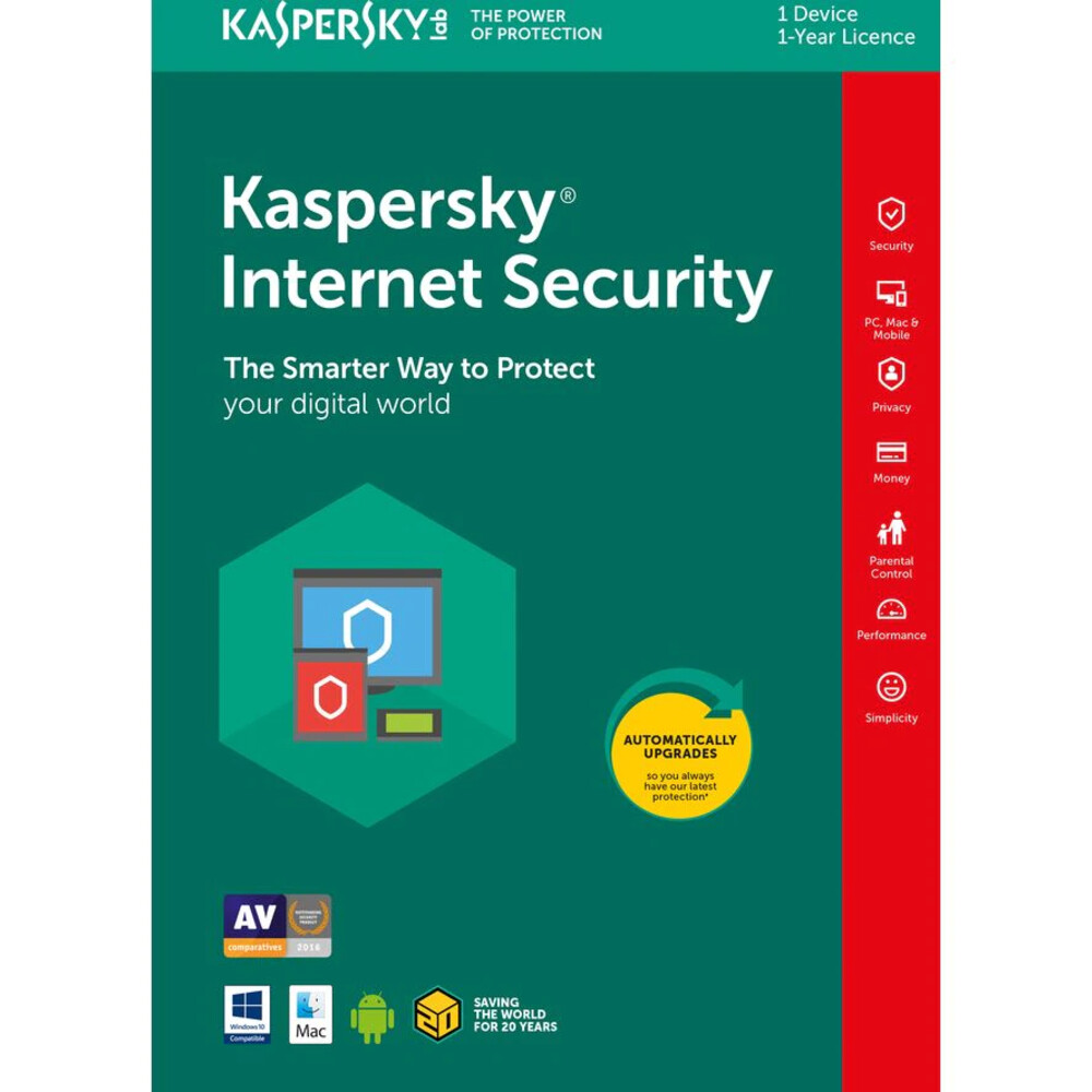 Kaspersky Internet Security - 1 uređaj 1 godina