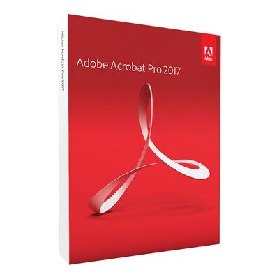 Adobe Acrobat Pro 2017 Trajna licenca (PC)