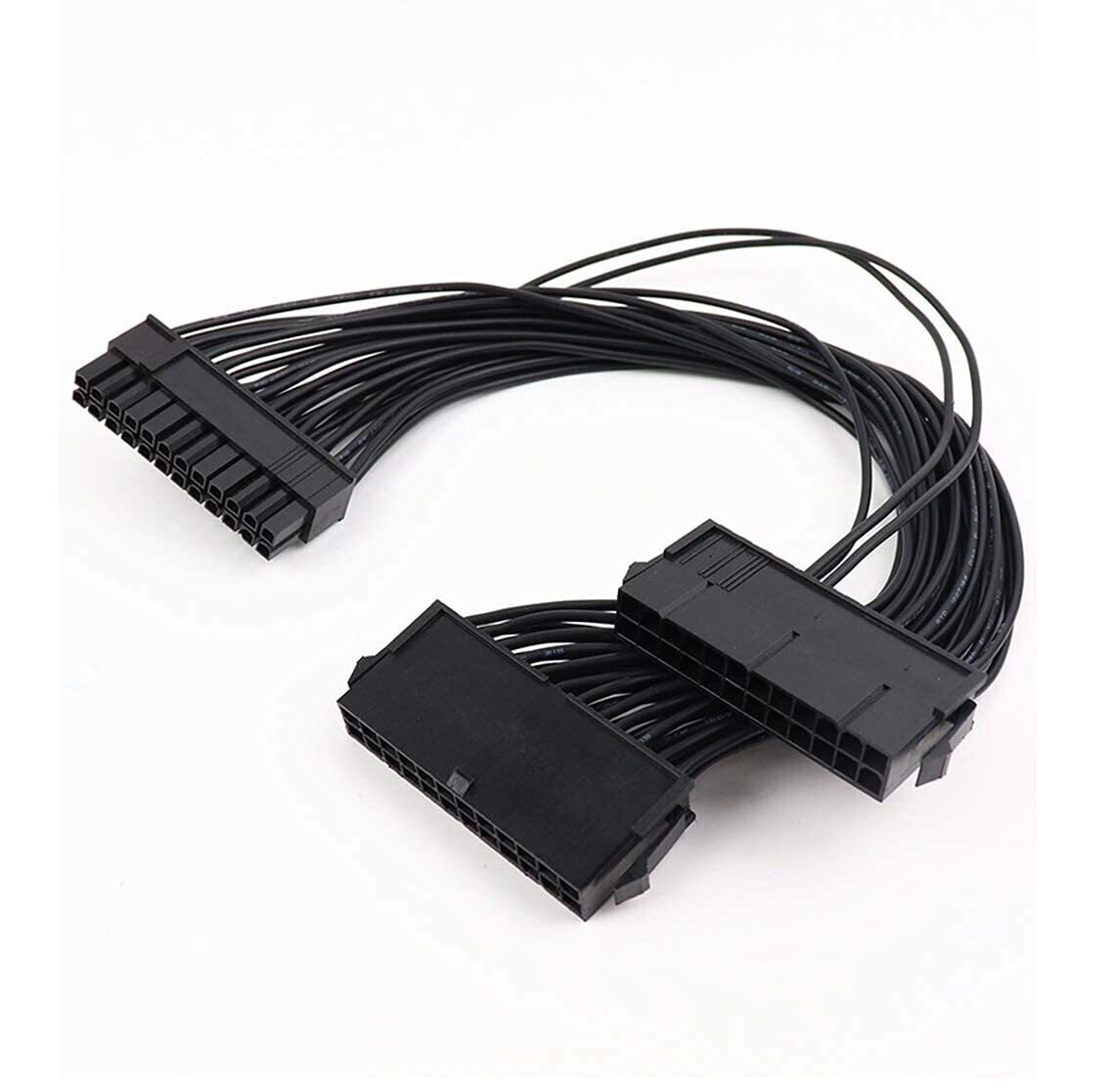 Dual PSU Power Supply Extension Cable for ATX Motherboard
