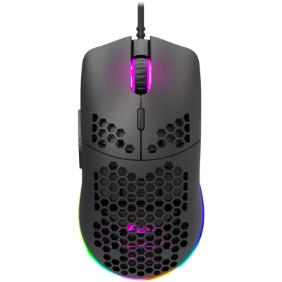 CANYON,Gaming Mouse with 7 programmable buttons, Pixart 3519 optical sensor, 4 levels of DPI and up to 4200, 5 million times key life, black