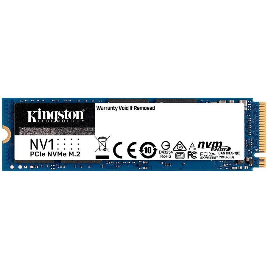 Kingston 500GB NV1 M.2 2280 NVMe SSD, up to 2100/1700MB/s