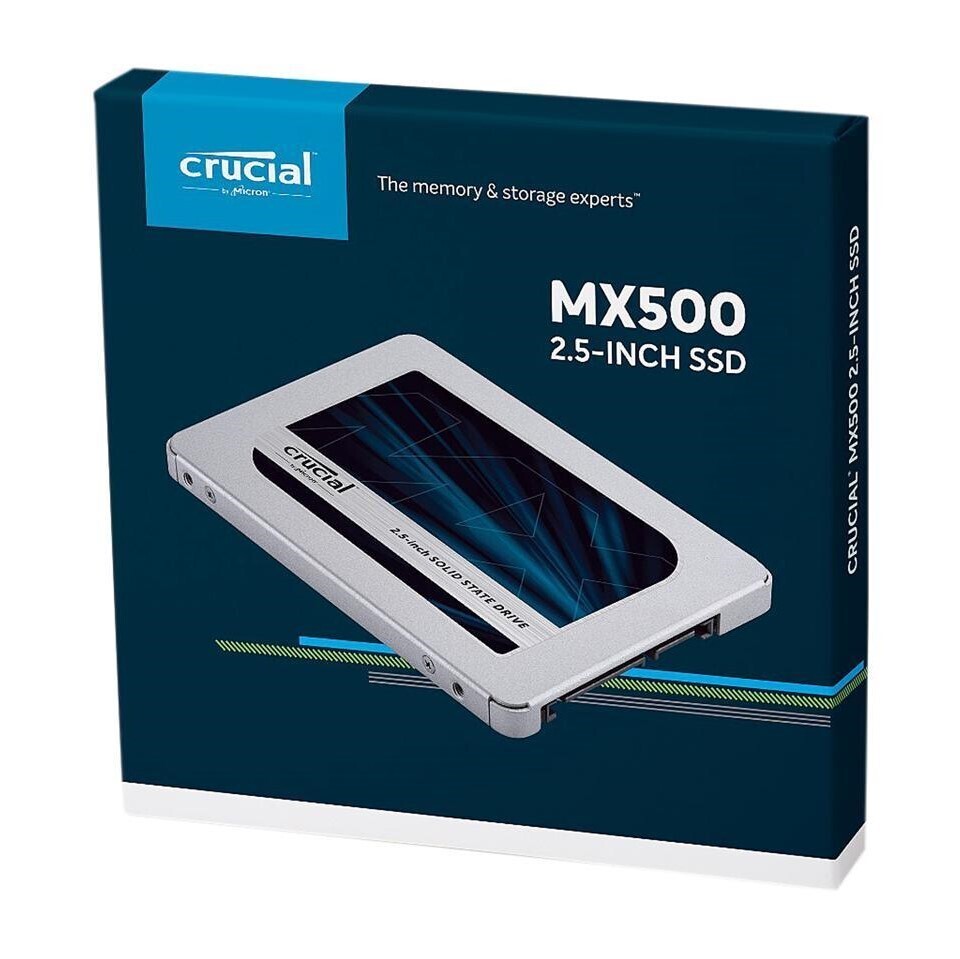 CRUCIAL MX500 500GB SSD, 2.5'' 7mm, SATA 6 Gb/s, Read/Write: 560/510 MB/s