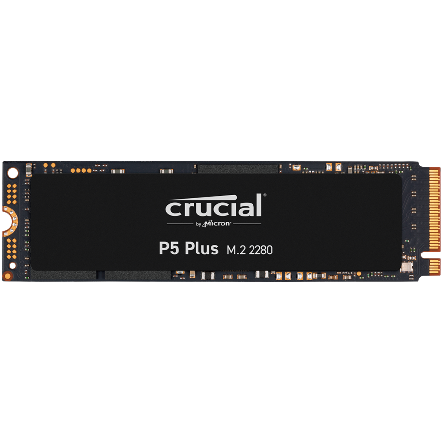 Crucial SSD 1TB P5 Plus M.2 NVMe, R/W: 6600/5000 MB/s